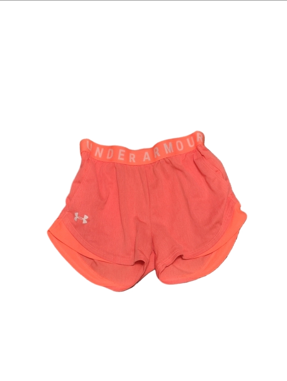 Under Armour Loose Orange Running Shorts Size XS